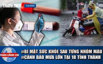Toàn cảnh 17h: Bí mật sức khỏe ẩn sau từng nhóm máu | Cảnh báo mưa lớn khắp 18 tỉnh thành