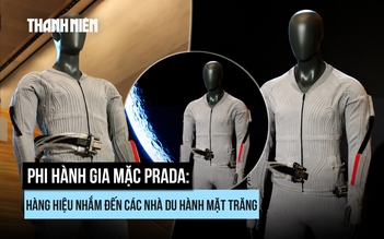 Phi hành gia mặc Prada: Hàng hiệu nhắm đến các nhà du hành mặt trăng