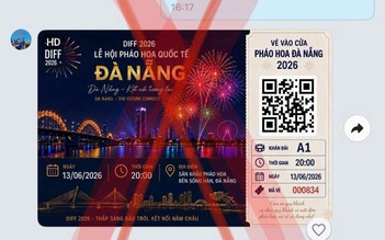 Dùng AI làm vé xem Lễ hội pháo hoa quốc tế Đà Nẵng để lừa du khách