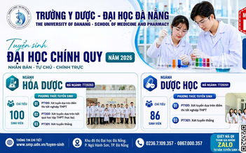 Trường Y Dược - Đại học Đà Nẵng tuyển sinh ngành Dược học và Hóa dược
