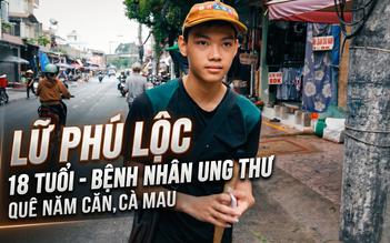 'Chú lính chì' nghị lực: bán vé số để tiếp tục chữa ung thư và lo cho các em