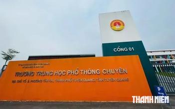 Bộ Công an rút hồ sơ để điều tra vụ điểm thi ở Tuyên Quang