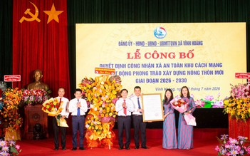 Một xã ở Quảng Trị được công nhận xã An toàn khu cách mạng