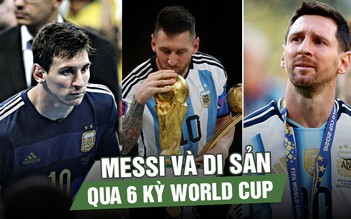 Messi và di sản qua 6 kỳ World Cup: 21 bàn thắng cùng loạt kỷ lục khó xô đổ 