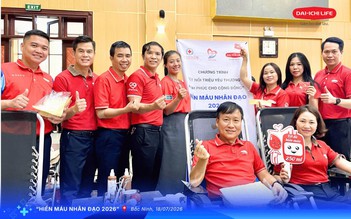 Dai-ichi Life Việt Nam lan tỏa yêu thương với hiến máu nhân đạo 2026 tại Bắc Ninh