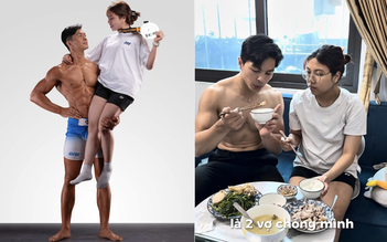 Mỗi ngày chăm vợ bầu, anh PT gym bất ngờ nổi tiếng trên mạng