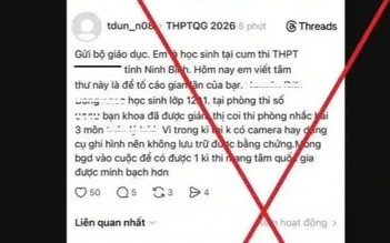 Kết quả xác minh thông tin 'tố' gian lận thi tốt nghiệp THPT ở Ninh Bình