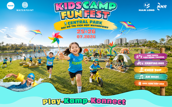 Trại hè thú vị nhất tháng 7 gọi tên Waterpoint Kids Camp Funfest