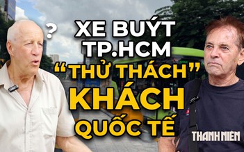 Xe buýt TP.HCM vẫn còn 'thử thách' khách quốc tế