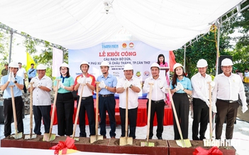 Báo Thanh Niên xây cầu mới: Giấc mơ của xóm nhỏ Cần Thơ thành hiện thực