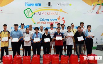 Báo Thanh Niên tổ chức mùa 5 giải pickleball Cùng con đi tiếp cuộc đời