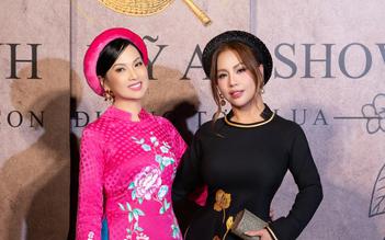 Minh Tuyết kín đáo, khoe sắc cùng Hà Phương