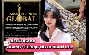 Vương miện 3 tỉ kiểm định toàn kim cương giả: Chủ nhân sẵn sàng đưa vụ việc ra pháp luật