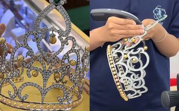 'Vương miện 3 tỉ kiểm định toàn kim cương giả': Luật sư nói gì?