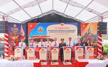 Cà Mau: Khởi công, trùng tu 3 công trình tri ân dịp 27.7