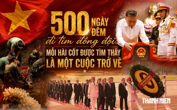 500 ngày đêm đi tìm đồng đội: Mỗi hài cốt được tìm thấy là một cuộc trở về