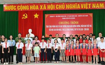 Tin học Đại Dương trao phòng học số cho trường mầm non ở Côn Đảo