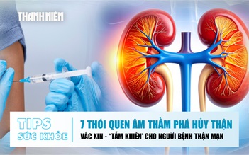 Bản tin sức khỏe ngày 3.7: Những thói quen âm thầm phá hủy thận | 'Tấm khiên' cho người bệnh thận mạn