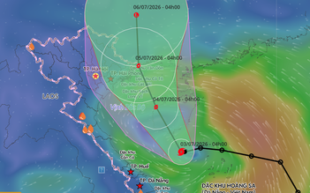 Bão số 1 Maysak hình thành trên Biển Đông, giật cấp 10, mưa to đến 350mm