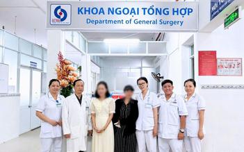 Chủ quan với vết bầm trên đùi vì xe máy đè, người phụ nữ suýt mất mạng