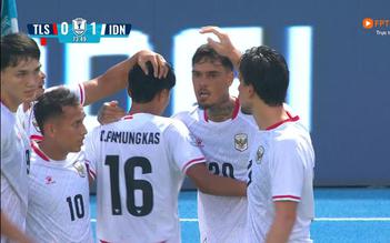 Chiến thắng gây thất vọng của Indonesia trước Timor Leste