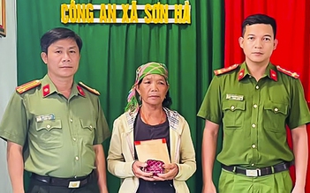 Công an tìm lại 1,3 cây vàng và hơn 15 triệu đồng cho người đánh rơi