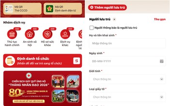 Cách thông báo lưu trú khi nhà có bạn đến ở qua đêm, để không bị phạt