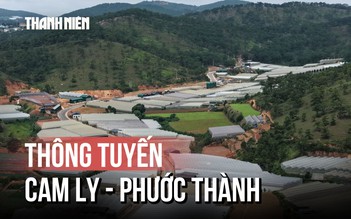 Cận cảnh tuyến đường Cam Ly - Phước Thành về đích sau khi gỡ nút thắt mặt bằng