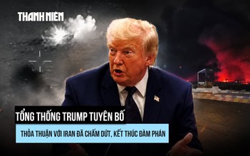 Ông Trump nói thỏa thuận với Iran chấm dứt, đàm phán chỉ ‘phí thời gian’
