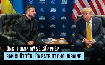 Ông Trump hứa Ukraine sẽ được phép sản xuất tên lửa Patriot