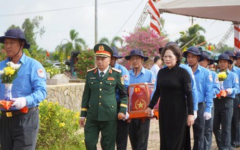 Đồng Tháp truy điệu, an táng 68 hài cốt liệt sĩ