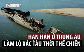 Xương voi ma mút, đạn pháo, chiến hạm: tàn tích bất ngờ trên đáy sông cạn nước