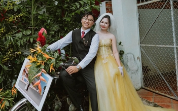 Quen biết từ lớp 1, cặp đôi nên duyên sau 20 năm gắn bó
