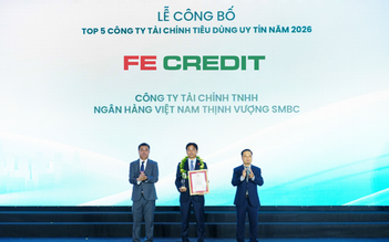 FE CREDIT ba năm liền dẫn đầu Top 5 Công ty tài chính tiêu dùng uy tín