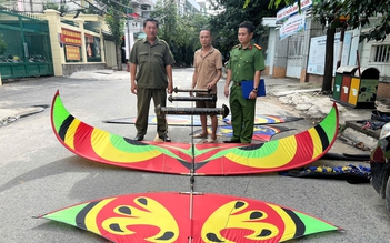 Bất ngờ với diều sáo thời nay: Khung 'độ' từ gậy golf, dây dài trên 600 m