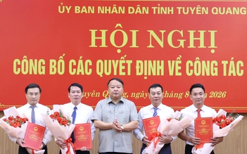 Tuyên Quang luân chuyển nhiều lãnh đạo cấp sở