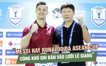 HLV Kim Sang-sik khen Lê Giang Patrik vững như ‘bức tường’, Messi hay Ronaldo cũng khó ghi bàn