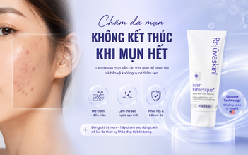 Chăm da mụn không kết thúc khi mụn hết