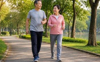Đi bộ hay chạy bộ: Bài tập nào tốt hơn cho người huyết áp cao?