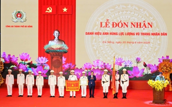 Công an Đà Nẵng đón nhận danh hiệu Anh hùng Lực lượng vũ trang nhân dân