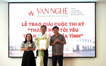 Cuộc thi ký Tạp chí Văn nghệ TP.HCM không có giải nhất