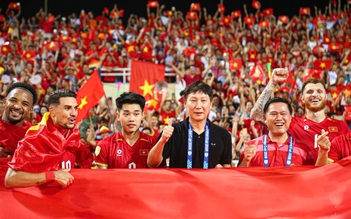 Đội tuyển Việt Nam tăng bậc trên bảng xếp hạng FIFA