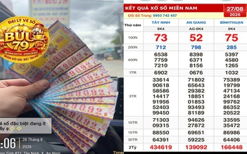 Mua 14 tờ vé ế, người đàn ông Tây Ninh trúng 4,6 tỉ xổ số miền Nam