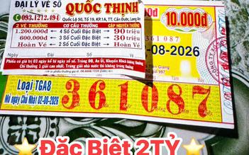 Mua tờ vé số dãy ngẫu nhiên, người phụ nữ trúng độc đắc xổ số miền Nam