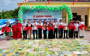 Báo Thanh Niên và Quỹ Phượng Hoàng xây dựng điểm trường thứ 10