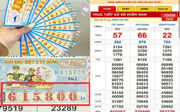 Xổ số miền Nam ngày 10 tháng 9: Người trúng 16 vé đài Bình Thuận nhận thưởng sớm