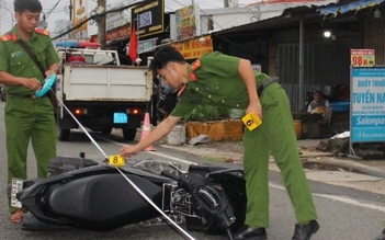 Công an tỉnh An Giang điều tra người tông CSGT khi được yêu cầu dừng xe