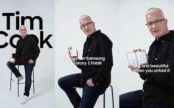 Samsung đưa 'Tim Cook' vào quảng cáo Galaxy Z Fold8
