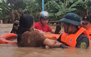 Dự án chống ngập ở 'rốn lũ' hạ lưu sông Buông khi nào hoàn thành?
