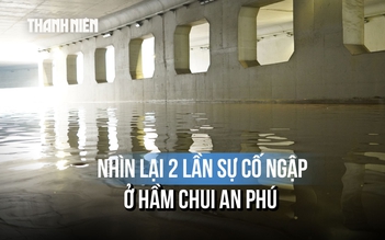 Hầm chui nút giao An Phú vừa khai thác đã 2 lần gặp sự cố ngập: Vì sao?